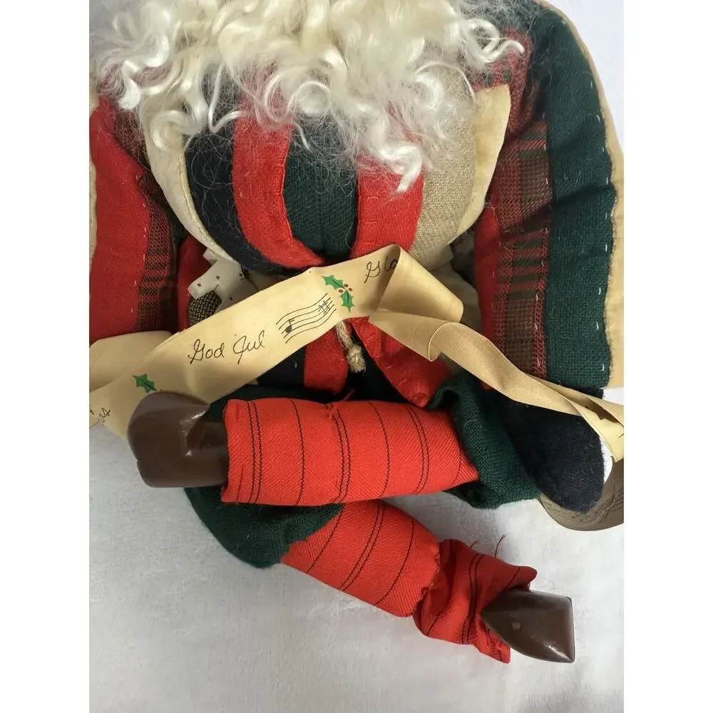 Vintage House of Hattan Musical Wind Up Ye Olde Santa Maker By Dee Gann